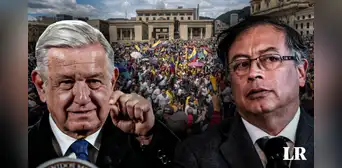 AMLO respalda a Petro tras crisis política y protestas: “Es una bendición para Colombia”