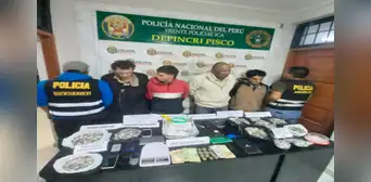 Ica: así cayó ‘Koki’, el dealer que vendía cocaína en 2 búnkeres de Pisco