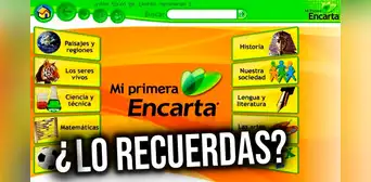 ¿Recuerdas a Encarta, la enciclopedia que fue la salvación de todo noventero a falta de internet? ¿Recuerdas a Encarta, la enciclopedia que fue la salvación de todo noventero a falta de internet?