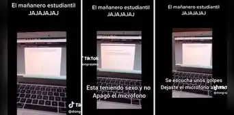 Estudiante se olvida de apagar el micrófono y ocurre algo insólito: "Madre mía, ¿será cierto?" Estudiante se olvida de apagar el micrófono y ocurre algo insólito: "Madre mía, ¿será cierto?"