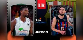 Unicaja vs. Barcelona EN DIRECTO: horario y dónde ver el juego 3 de los playoffs de la Liga Endesa Unicaja vs. Barcelona EN DIRECTO: horario y dónde ver el juego 3 de los playoffs de la Liga Endesa