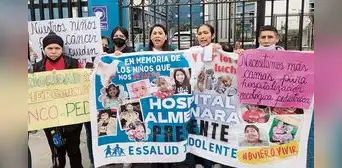Cáncer infantil: padres exigen más camas y medicamentos Cáncer infantil: padres exigen más camas y medicamentos
