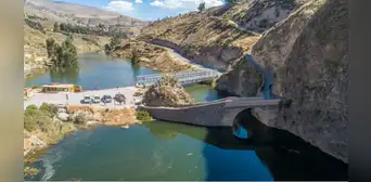 El gran derrumbe del año 2020 en río Colca es atribuido a filtraciones de Majes El gran derrumbe del año 2020 en río Colca es atribuido a filtraciones de Majes
