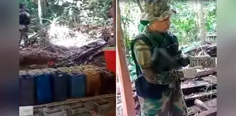 Huallaga: descubren 5 laboratorios donde se procesaba cocaína con cemento y gasolina Huallaga: descubren 5 laboratorios donde se procesaba cocaína con cemento y gasolina