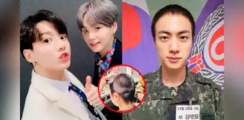 BTS: Jungkook y Suga acompañaron a Jin cuando se rapó el cabello para irse al Ejército y así reaccionó ARMY