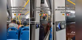 Peruano se sorprende al ver singular enchufe en pleno micro: "Cómo es posible este suceso" Peruano se sorprende al ver singular enchufe en pleno micro: "Cómo es posible este suceso"