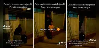 Jóvenes 'protestan' en el frontis de la casa de su amigo para que lo dejen salir: "Ni uno menos" Jóvenes 'protestan' en el frontis de la casa de su amigo para que lo dejen salir: "Ni uno menos"