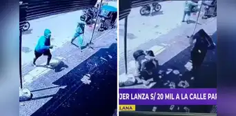 Mujer arrojó S/20.000 a la calle para evitar ser asesinada por delincuentes en Piura