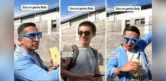 Joven pregunta a universitarios cuál es la carrera más fácil y le sorprenden con inteligente respuesta: “Genio, Albert Einstein”