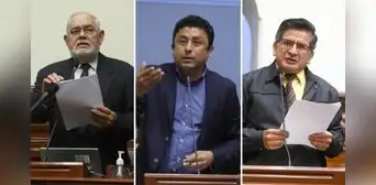 Revelan que Jorge Montoya, Guillermo Bermejo y Hamlet Echevarría piden "obsequios" al Congreso Revelan que Jorge Montoya, Guillermo Bermejo y Hamlet Echevarría piden "obsequios" al Congreso