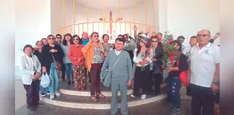 Arequipa: fieles se quejan por no poder realizar misa en capilla de La Apacheta Arequipa: fieles se quejan por no poder realizar misa en capilla de La Apacheta