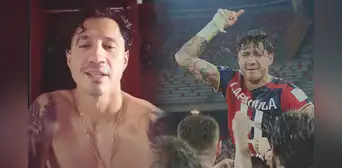 ¡Emocionado! Gianluca Lapadula celebró el ascenso a la Serie A cantando "Contigo Perú"