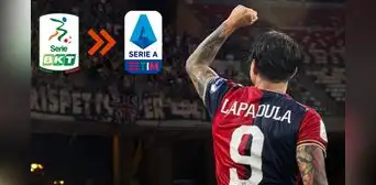 Lapadula y el imponente nuevo apodo que le puso la Serie B tras su ascenso a la Serie A