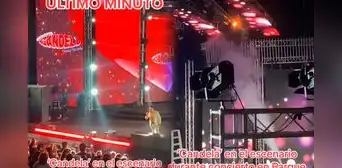 ¡Casi termina en tragedia! Fuego en escenario asusta a asistentes tras show de Orquesta Candela ¡Casi termina en tragedia! Fuego en escenario asusta a asistentes tras show de Orquesta Candela