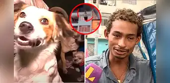 Hombre que salvó a perros de incendio en Gamarra revela su historia: "Vivo en la calle, pero soy feliz" Hombre que salvó a perros de incendio en Gamarra revela su historia: "Vivo en la calle, pero soy feliz"