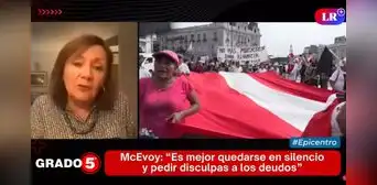 Carmen McEvoy critica al Congreso: “No hay un objetivo nacional, no hay proyecto de país”