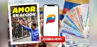 Nuevo monto del Primer Bono Especial: cobra HOY Amor en Acción por la plataforma Patria Nuevo monto del Primer Bono Especial: cobra HOY Amor en Acción por la plataforma Patria