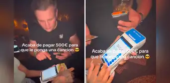Hombre paga 500 euros para que DJ le ponga su canción favorita en discoteca Hombre paga 500 euros para que DJ le ponga su canción favorita en discoteca