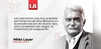 Insistentes y resignados, por Mirko Lauer Insistentes y resignados, por Mirko Lauer