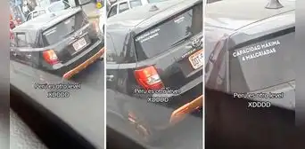 Peruano revela capacidad máxima de su carro y desata risas en redes: "Perú es otro level" Peruano revela capacidad máxima de su carro y desata risas en redes: "Perú es otro level"