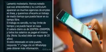 ¿Cómo funciona la nueva modalidad de estafa 'Te pago por comentar' que circula en WhatsApp?