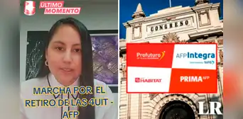 Regidora de Lima anuncia marcha para exigir el retiro de hasta 4 UIT de fondos AFP Regidora de Lima anuncia marcha para exigir el retiro de hasta 4 UIT de fondos AFP