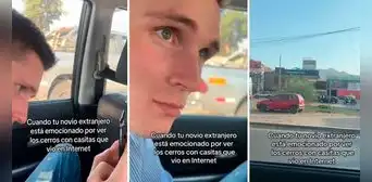 Extranjero se emociona al ver viviendas en cerros peruanos: "Las montañas tienen casitas"