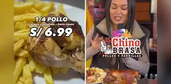 ¡Nueva oferta de infarto! 1/4 de pollo a la brasa + papas + ensalada a solo S/7 ¡Nueva oferta de infarto! 1/4 de pollo a la brasa + papas + ensalada a solo S/7