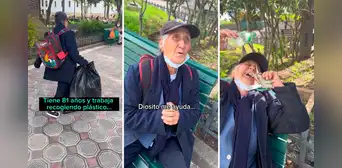 Turista regala 25 dólares a recicladora de 81 años y ella casi llora: “Ya tengo para el alquiler” Turista regala 25 dólares a recicladora de 81 años y ella casi llora: “Ya tengo para el alquiler”