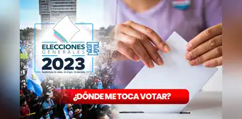 ¿Dónde voto en estas Elecciones en Guatemala 2023, según el TSE? Revisa AQUÍ en qué lugar te toca sufragar ¿Dónde voto en estas Elecciones en Guatemala 2023, según el TSE? Revisa AQUÍ en qué lugar te toca sufragar