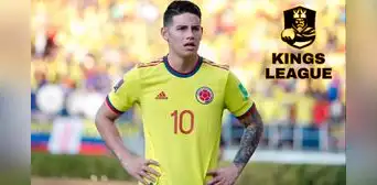 James Rodríguez jugará en la Kings League tras no encontrar club: 'Kun' Agüero lo reclutará