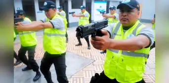 Congreso aprueba ley que autoriza uso de armas no letales para serenos Congreso aprueba ley que autoriza uso de armas no letales para serenos