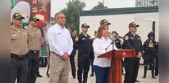 Dina Boluarte confirma la captura de ‘camarada Carlos’ y felicita a la PNP