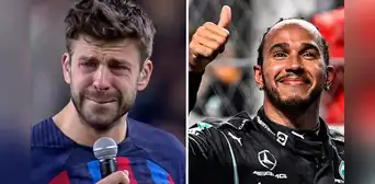 Así fue la incómoda reacción de Gerard Piqué ante la mención de Lewis Hamilton: ¿qué dijo?