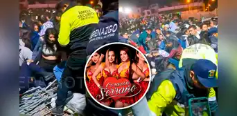 Concierto de Corazón Serrano y Maroyu casi termina en tragedia en Moquegua