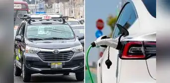 Taxistas podrían recibir bonos para convertir su carro a eléctrico en Perú