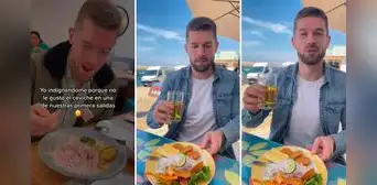 Peruana se indigna porque a su novio francés no le gustó el ceviche: "Poco a poco"
