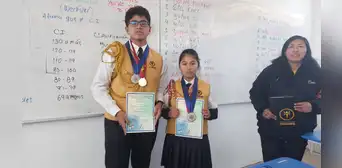 Escolares piden apoyo para participar en concurso de matemáticas en Polonia representando al Perú