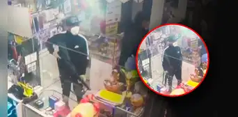 Con fusil en mano, delincuentes balean a hombre para robar minimarket en Tacna