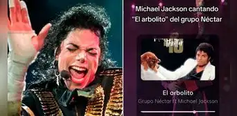 "Pudo ser el rey de la cumbia": así cantaría Michael Jackson "El arbolito" del grupo Néctar "Pudo ser el rey de la cumbia": así cantaría Michael Jackson "El arbolito" del grupo Néctar
