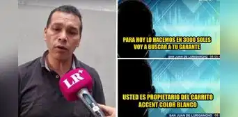 SJL: sujetos roban auto y ahora exigen S/5.000 para devolverlo SJL: sujetos roban auto y ahora exigen S/5.000 para devolverlo