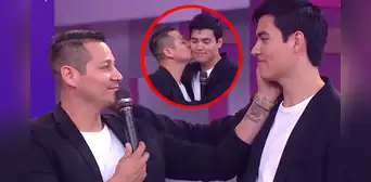 Luigui Carbajal se quiebra EN VIVO tras presentar a su hijo Gian Piero: “Serás el mejor productor musical del Perú”