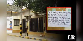 ¡No preste su celular! Sujeto finge ser familiar de paciente y roba teléfonos en posta de Piura ¡No preste su celular! Sujeto finge ser familiar de paciente y roba teléfonos en posta de Piura