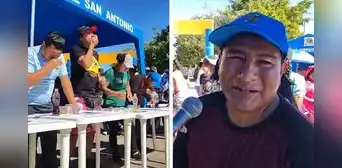 "Yo ya hubiese ganado": hombre triunfa en concurso de 'comelones' de chicharrón de chancho en Moquegua