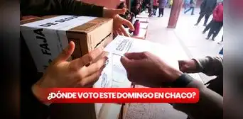 ¿Cómo saber dónde voto en las elecciones del Chaco? Revisa el padrón electoral ¿Cómo saber dónde voto en las elecciones del Chaco? Revisa el padrón electoral