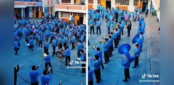 "Lo más hermoso que he visto hoy": presentación de banda escolar de Huánuco enternece a usuarios "Lo más hermoso que he visto hoy": presentación de banda escolar de Huánuco enternece a usuarios