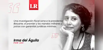 Hay consensos mínimos: elecciones y justicia, por Irma del Águila Hay consensos mínimos: elecciones y justicia, por Irma del Águila