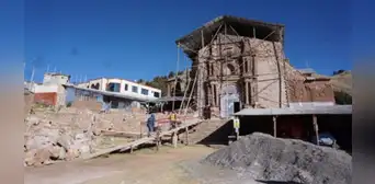 Avanza reconstrucción de iglesias en distritos de Puno Avanza reconstrucción de iglesias en distritos de Puno
