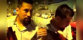 Aldo Miyashiro enfureció contra reportero que le cuestionó por conducir ebrio "La banda del Chino"