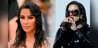 Greasy hair o pelo graso: la nueva tendencia que lucen Rosalía y Kim Kardashian
